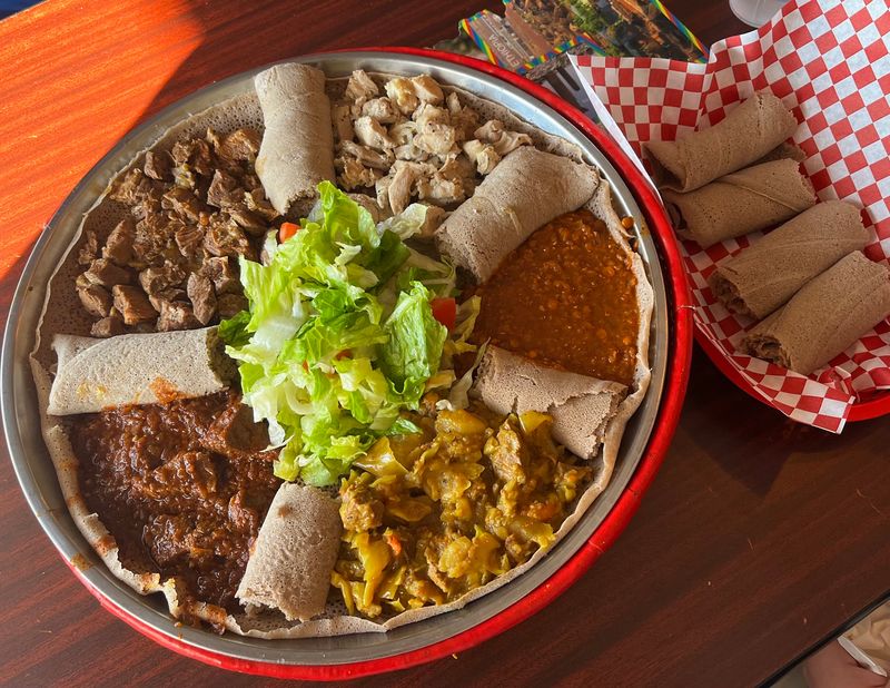 An East African Table On A Busy Boise Street