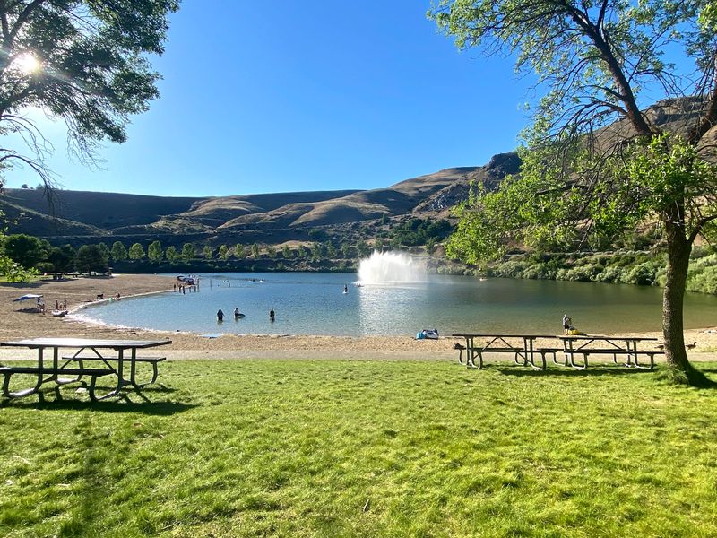 Sandy Point Beach In Boise