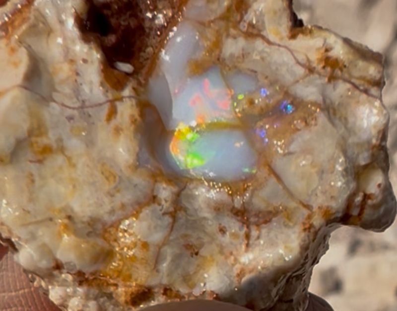 Fire Opal, Nebula Obsidian, And Other Surprises In Your Bucket