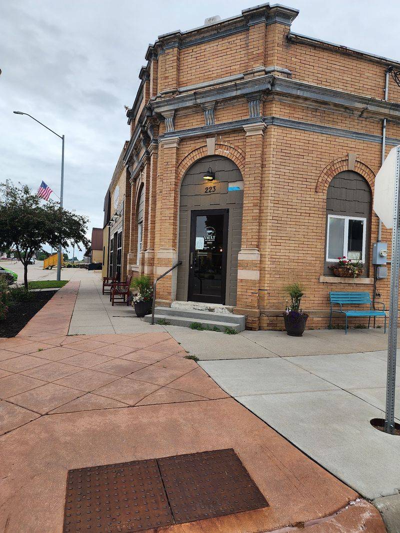 Started As A 1920s Bank, This Nebraska Building Now Pours Coffee From Inside The Old Vault - Decor Hint A Small Prairie Town With A Coffee Shop Worth The Detour