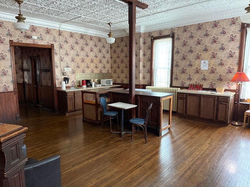 Started As A Railroad Hotel In 1890, This Nebraska Building Now Serves Steaks Downstairs - Decor Hint Morning Coffee And Kolaches Worth Waking Up For