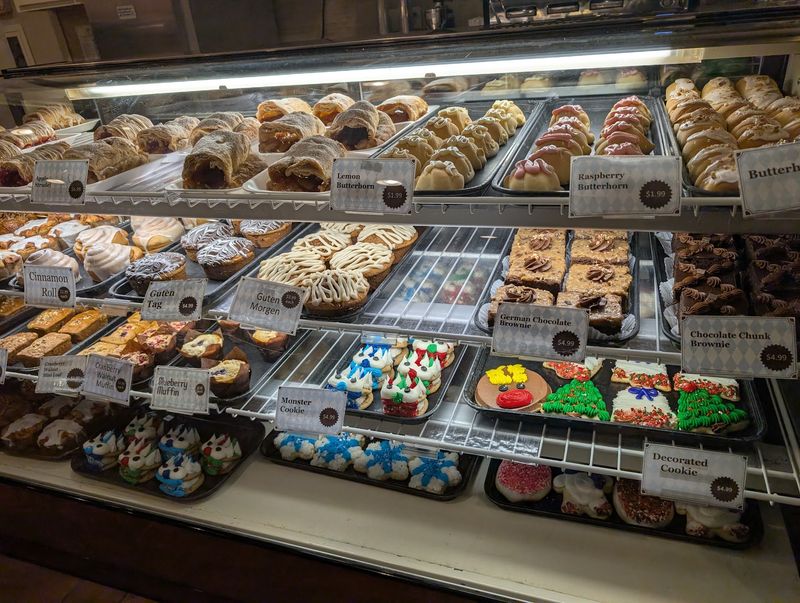Pastry Cases Full Of Temptation