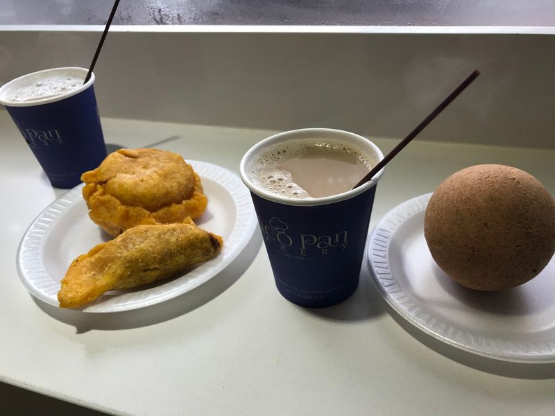 Coffee With A Clever Milk Trick And A Famous Hot Sauce