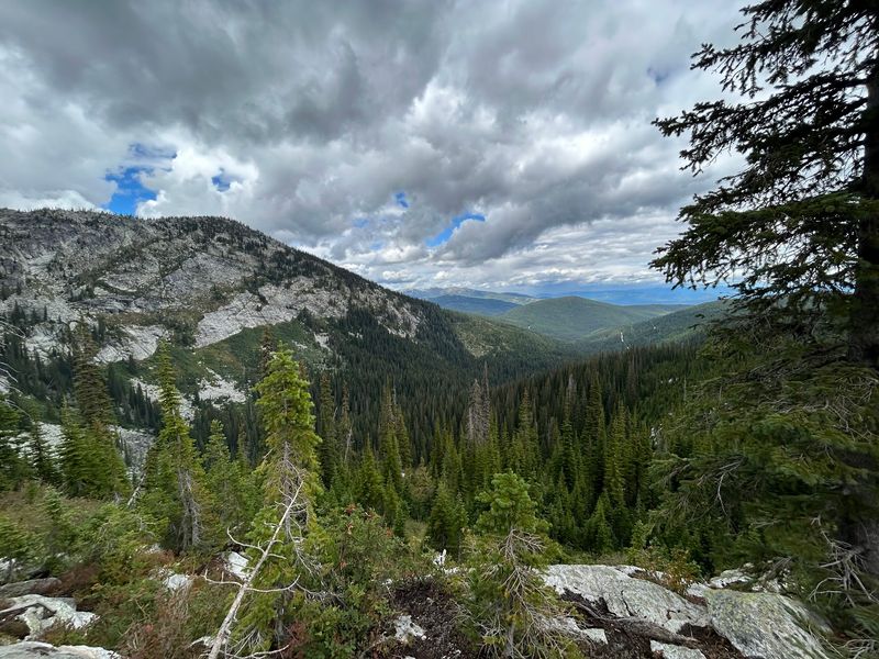 A Fire Lookout Watching Three Borders