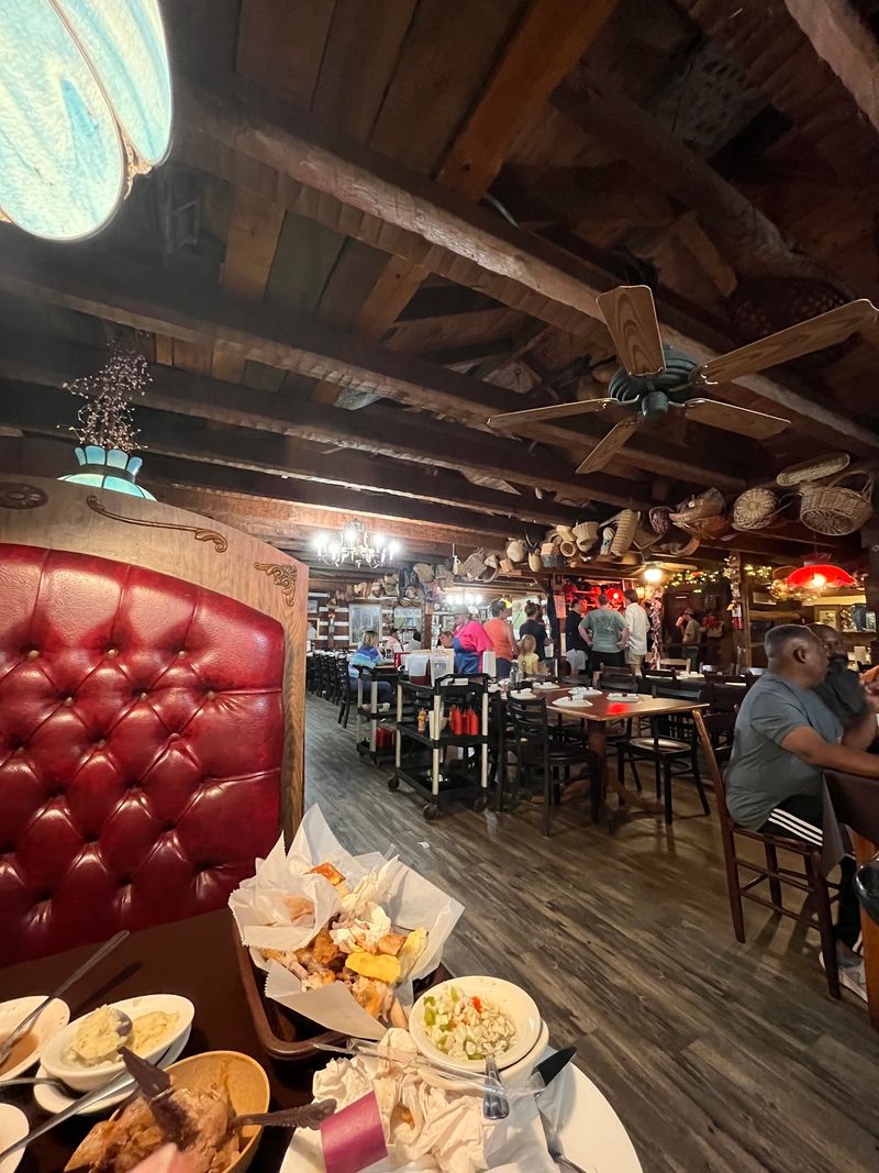 Sunday Dinner Feels Like Grandma’s House At This North Carolina Restaurant With All-You-Can-Eat Southern Food - Decor Hint Fried Chicken, Meatloaf And Baked Ham Turn Sunday Into A Southern Feast