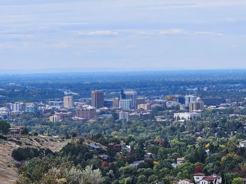 The Whole Valley Laid Out Below