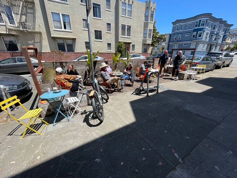Grab A Parklet Seat And Stay Awhile