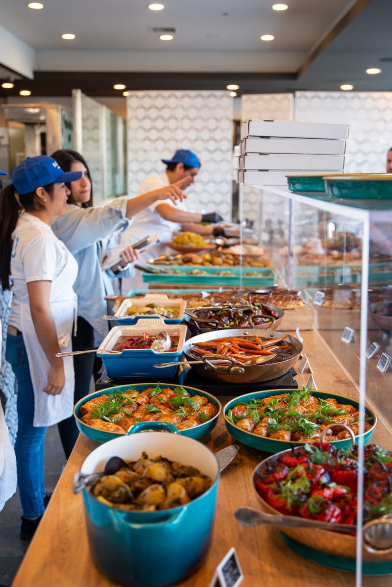 Bazaar Shabbat Market: Three Stuffed Veggies, One Happy Table