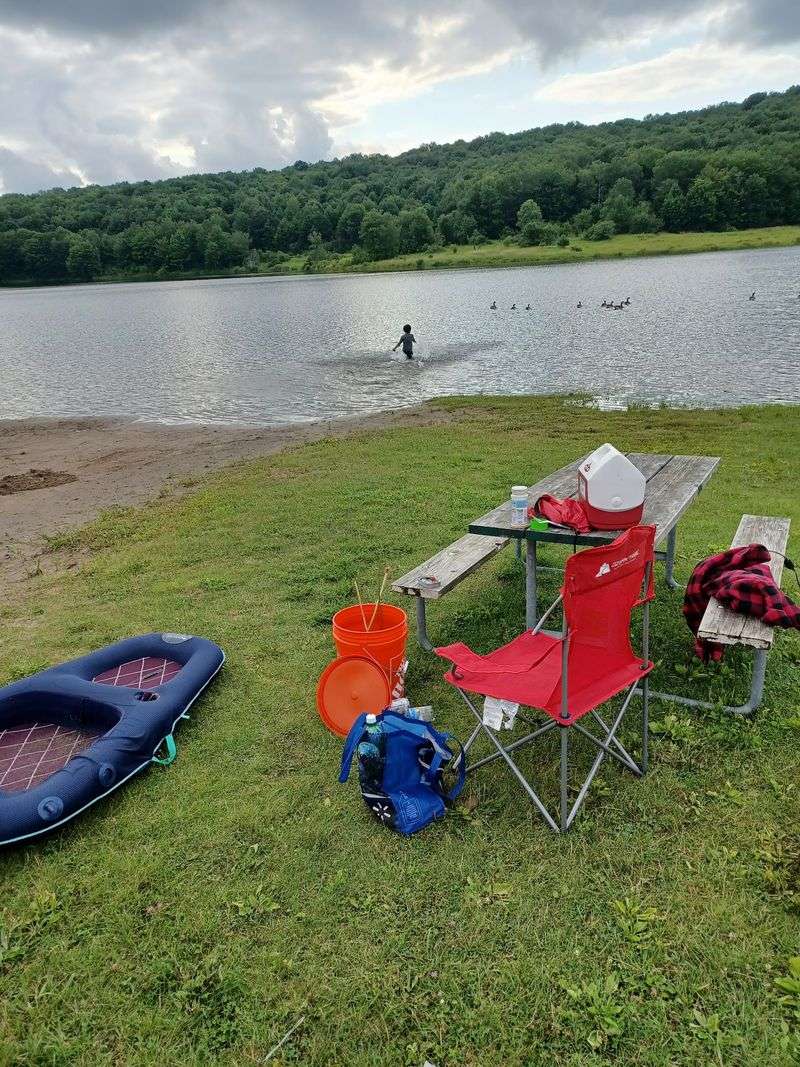 The Lake Belongs To Paddles Rather Than Motors