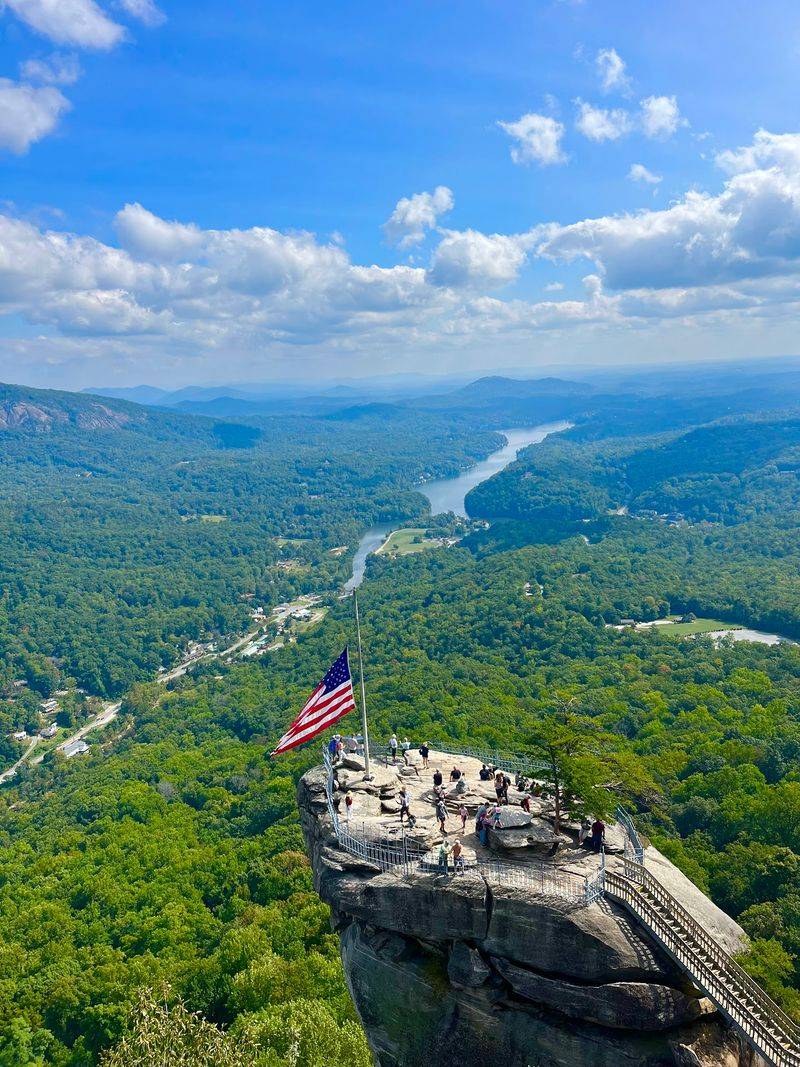 Your Legs Get A Choice, Ride The Mountain Elevator Or Climb The Stairs