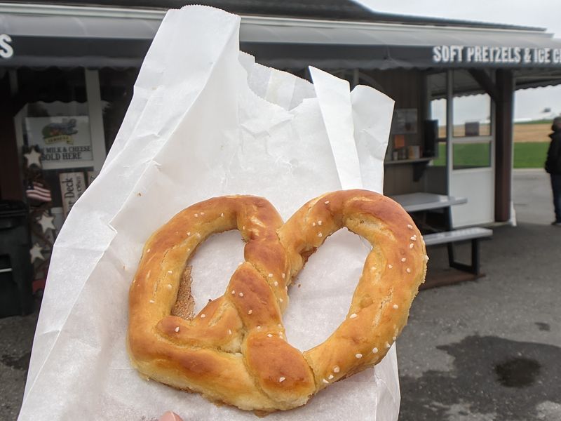 The Amish Store In Pennsylvania Where You Buy Warm Homemade Pretzels, Frosted Lemonade, And Handmade Crafts - Decor Hint The Pretzel Window Out In Ronks Farm Country
