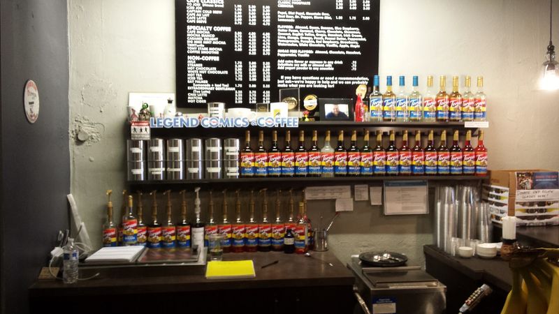 This Nebraska Comic Shop Brews Locally Roasted Coffee And Has Quiet Corners For Diving Into Comics - Decor Hint Locally Roasted Beans Behind The Counter