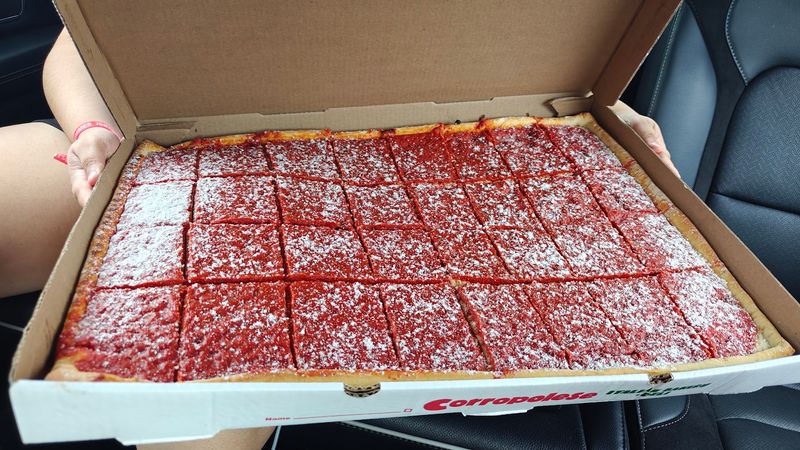 Pepper Pies, Melty Cheese, And Team Logos In Romano