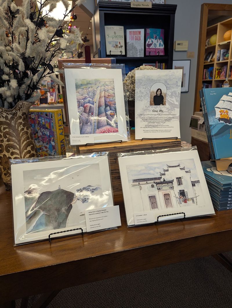 Cute Gifts And Unexpected Artwork Between The Shelves
