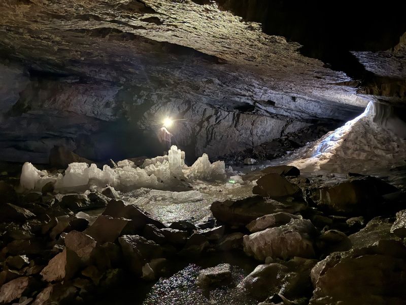 Paris Ice Cave In Preston
