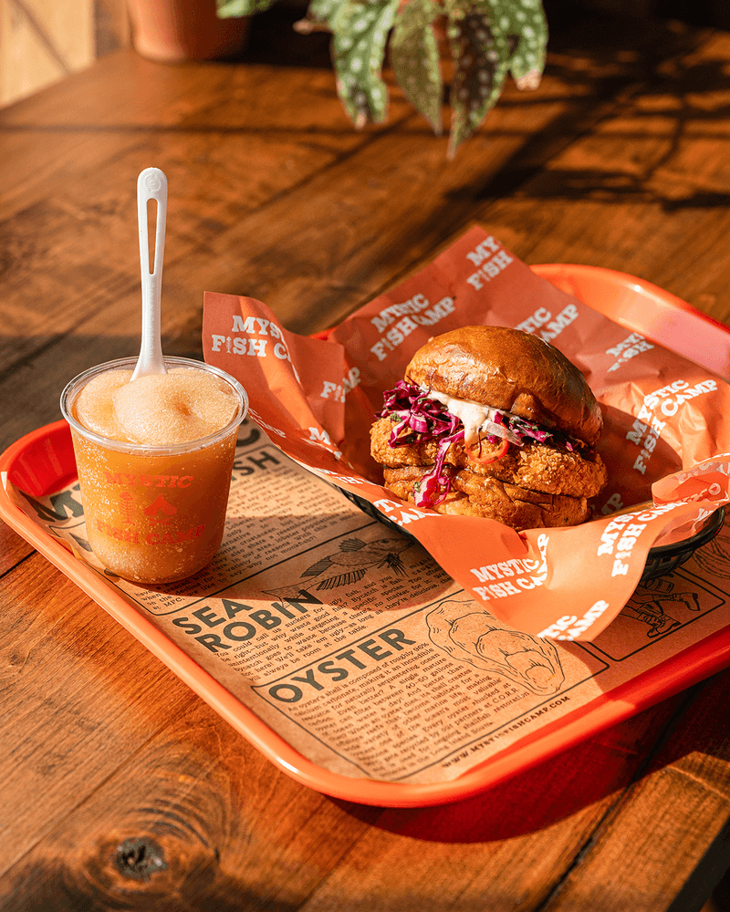 A Tortilla-Crusted Fish Patty Brings Some Serious Swagger