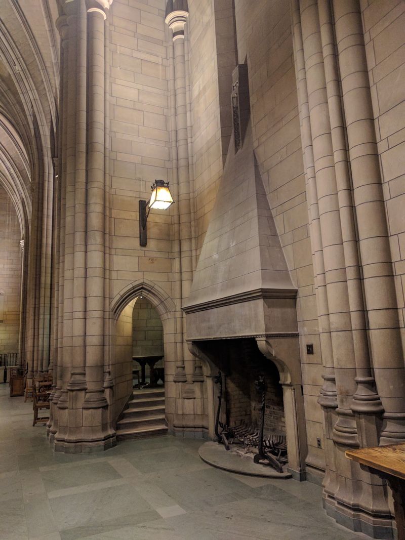 Gaze Up At 7 Stories Of Gothic Stone Inside This Pennsylvania University's Cathedral Of Learning - Decor Hint Iron Gates And Stone Details Worth A Slow Look