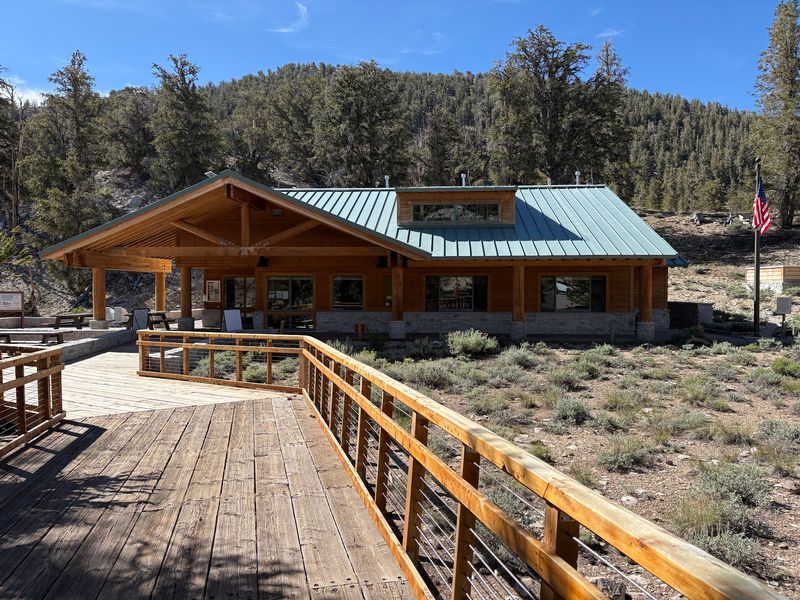 The Visitor Center Explains How Scientists Use Tree Rings To Study The Past