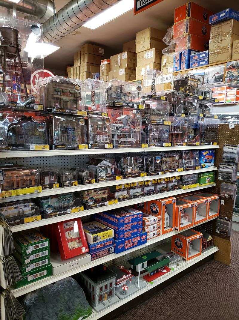 There Is Much More Than Locomotives On The Shelves