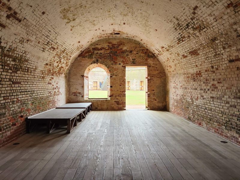 Twenty-Six Vaulted Rooms Hide Behind Walls More Than Four Feet Thick