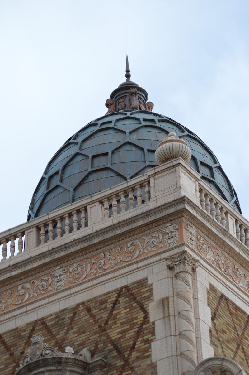 Copper Domes And Diamond Brick You Can Spot From Down The Block