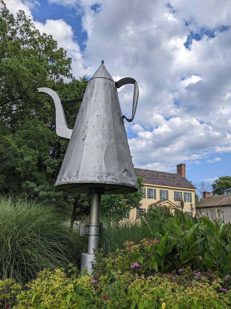 You Can Still Spot The 1858 Curiosity Beside The Historic District Today