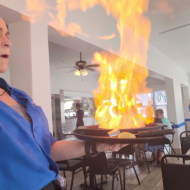 Flaming Cheese Steals Every Bit Of Attention