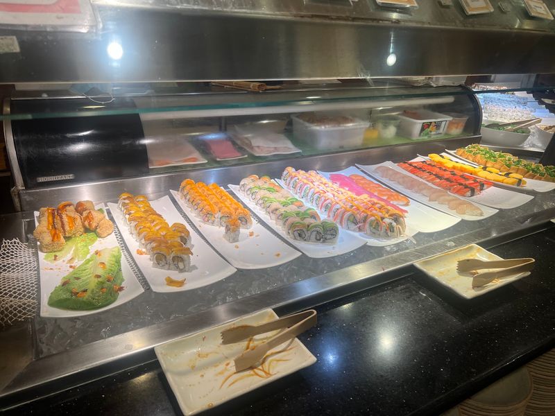 Sushi Rolls And Nigiri On Repeat