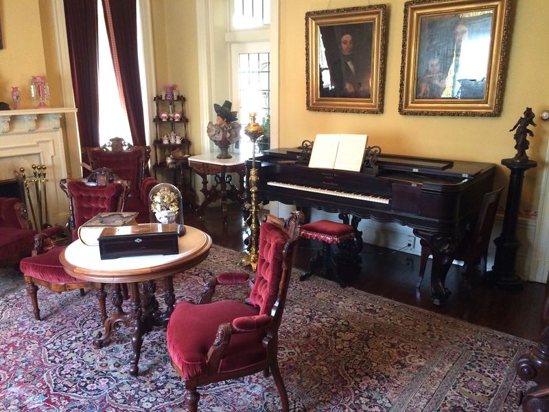 Rooms Set Up Like The 1800s Never Packed Up