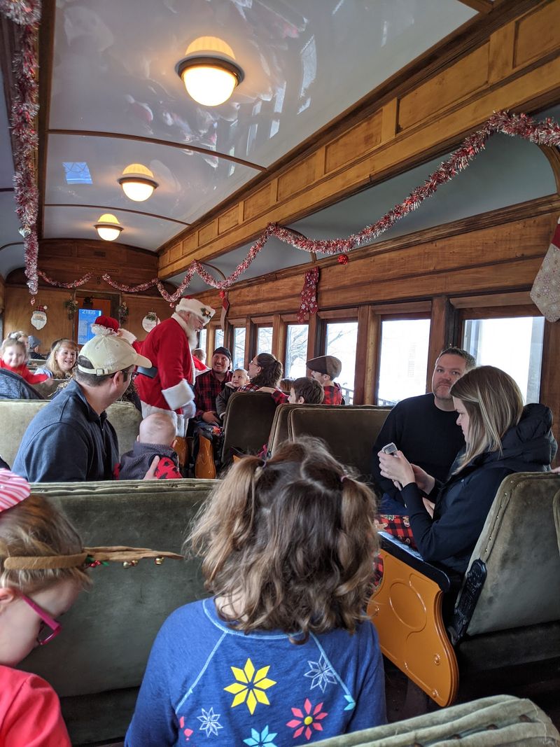 Pennsylvania's Magical Christmas Train Brings Santa To Every Child With Hot Chocolate And A Story - Decor Hint Santa Stops At Every Single Seat