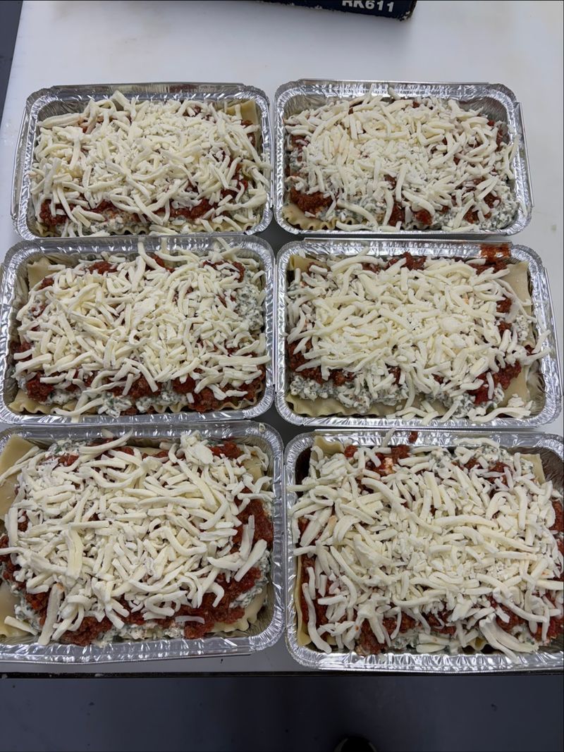 Take-Home Loaves, Eggs, And Lasagna