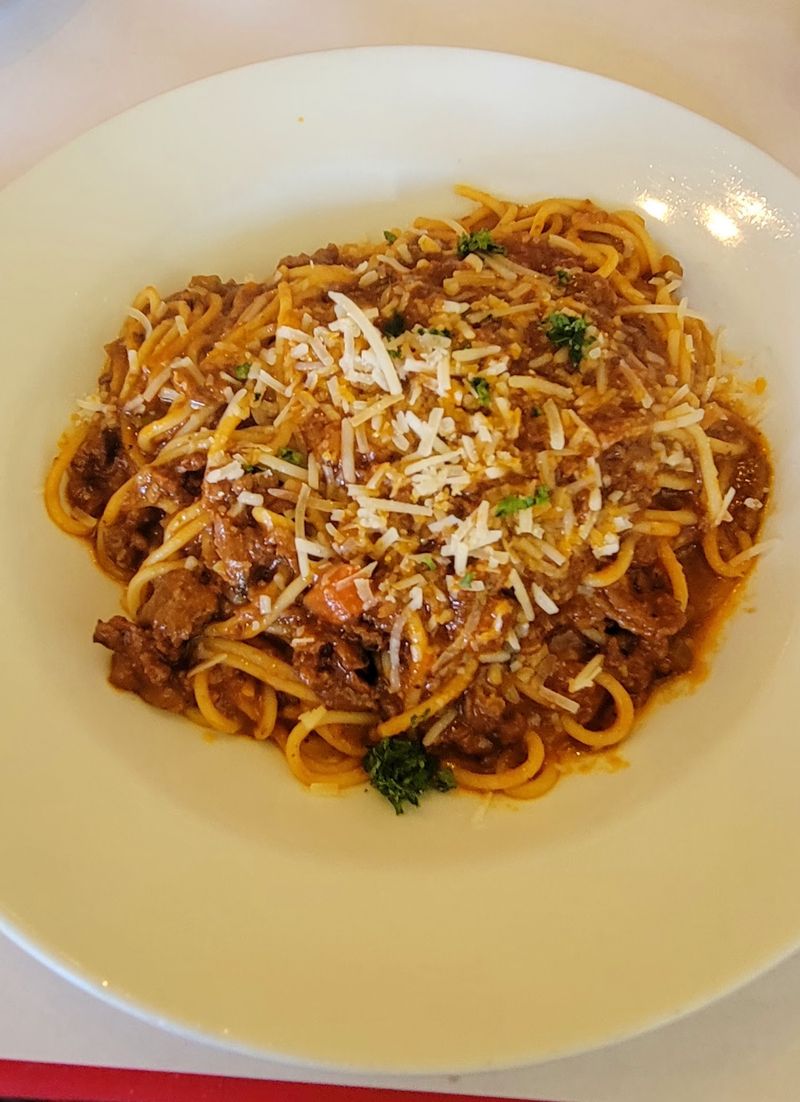 Locals Are Obsessed With The Pasta At This Tiny California Italian Restaurant - Decor Hint Fettuccine Ragu Bolognese Brings The Comfort Food Factor