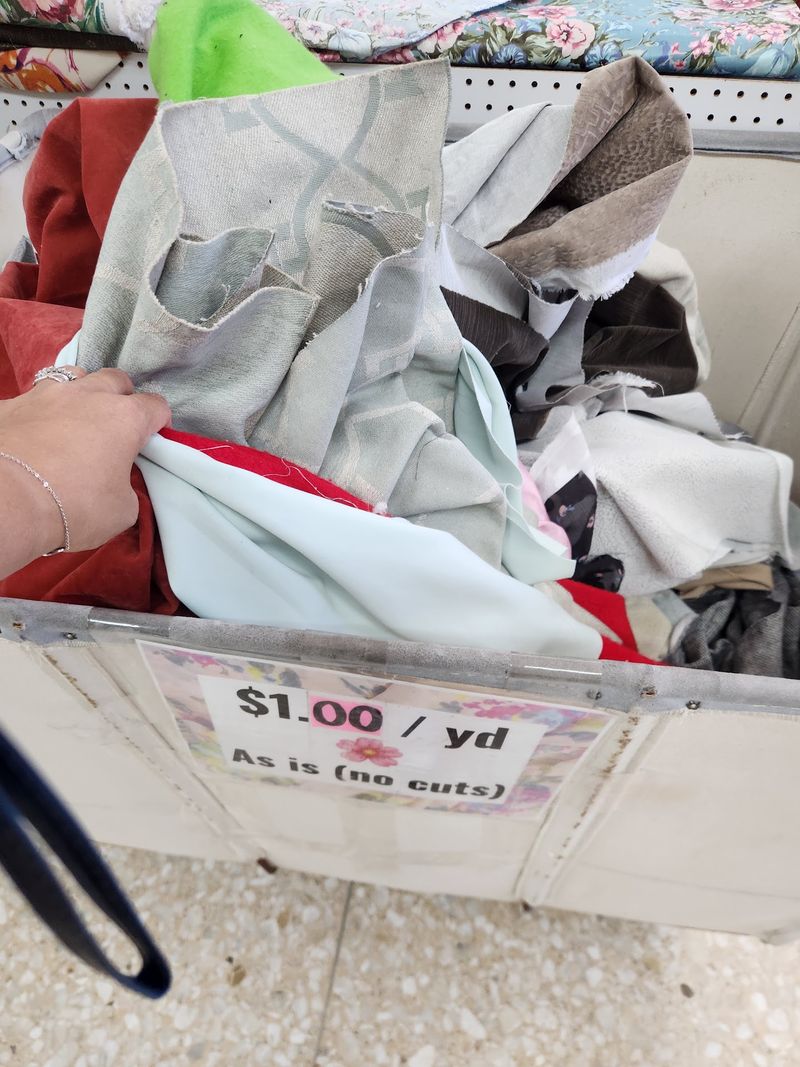 The Forgotten California Fabric Outlet That Crafters Want To Keep Secret - Decor Hint The Remnant Bin Is Worth Digging Through