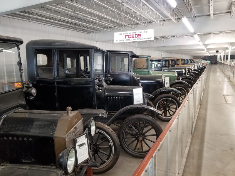 More Than 350 Antique Cars Lined Up Like a History Lesson