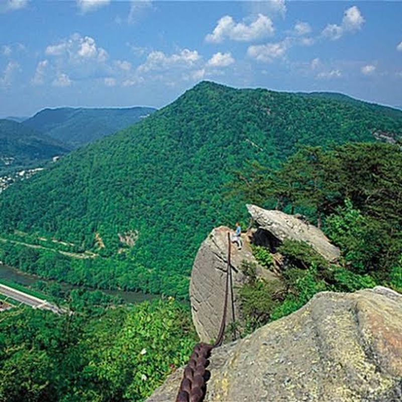 Somebody Chained A Boulder To A Mountain, And You Can Hike To It