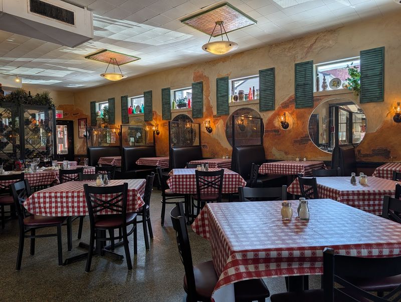 Our Restaurant Of The Month Is A Kentucky Italian Spot Open Since 1933 Where A Famous Rain Man Scene Was Filmed - Decor Hint That Carved Cherry Back Bar Deserves A Long Look