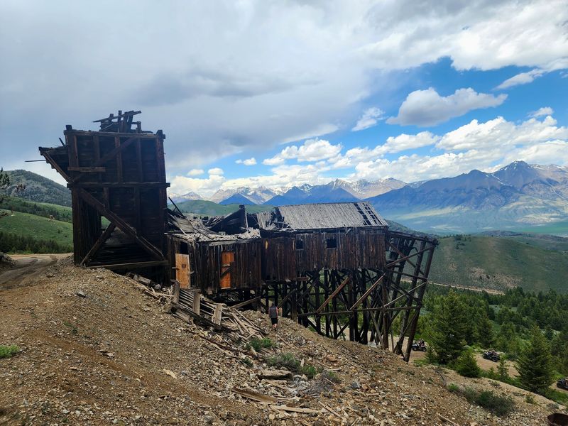 Mackay Mine Tramway Headhouse - Historic Landmark