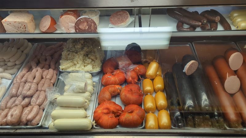 This Connecticut Butcher Shop Is Keeping Old-World Sausage-Making Traditions Alive - Decor Hint Old-World Traditions Behind The Counter