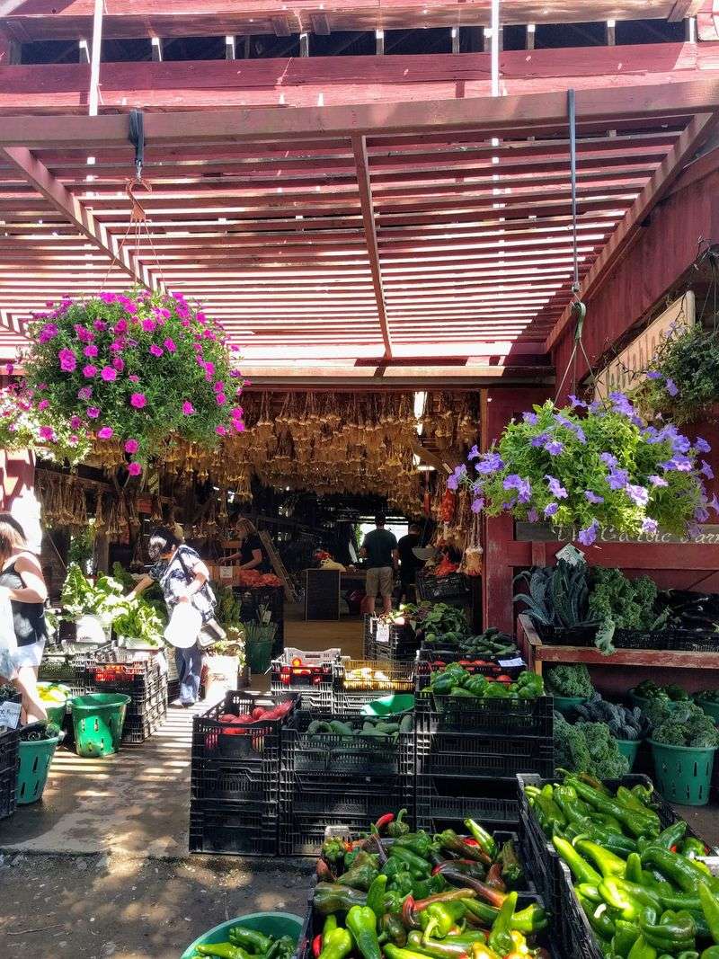 A Country Farm Stand With Plenty Of Character