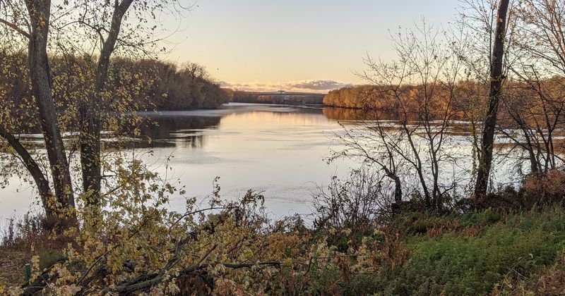 A Quiet Riverside Escape For Fall Days
