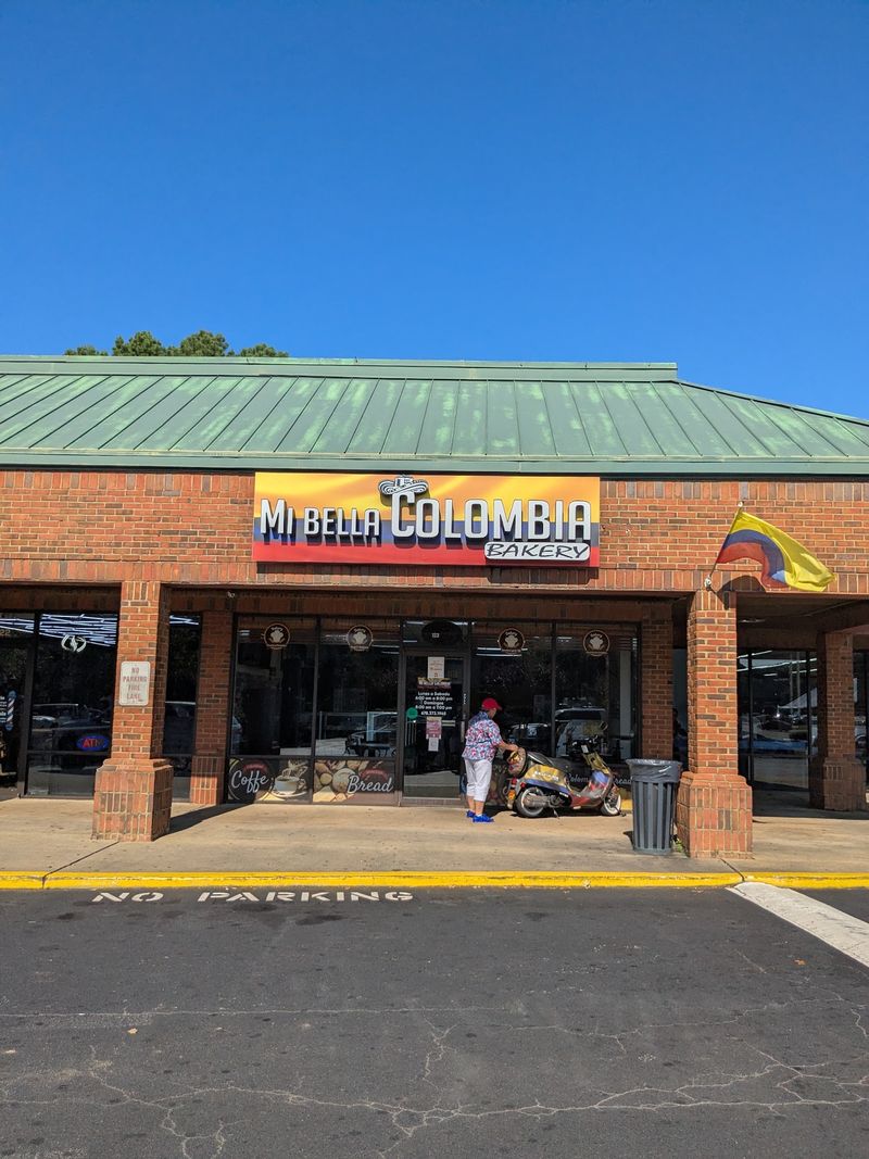 A Strip Mall Door That Opens To Colombia