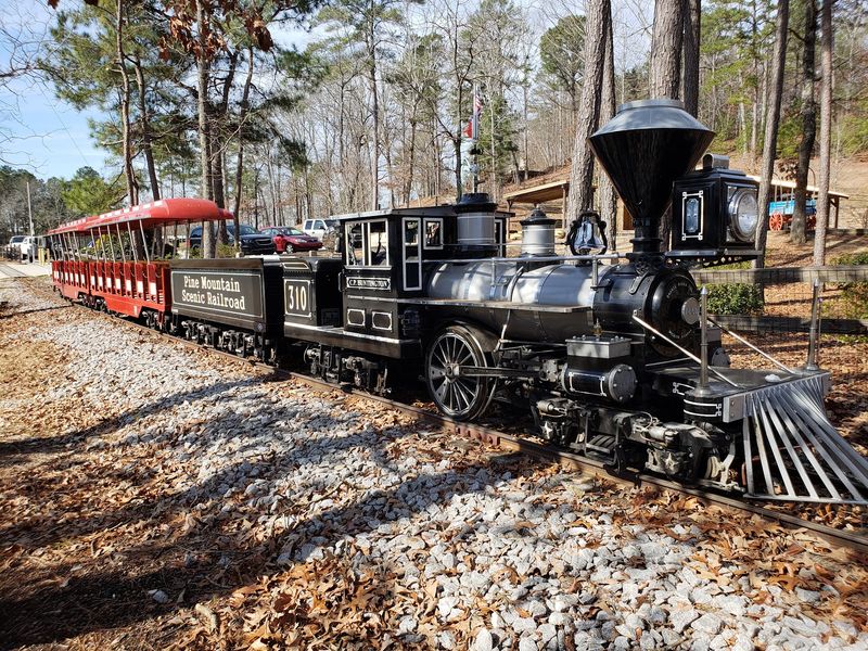 A Haunted Train Rolls Through An Actual Gold Mine