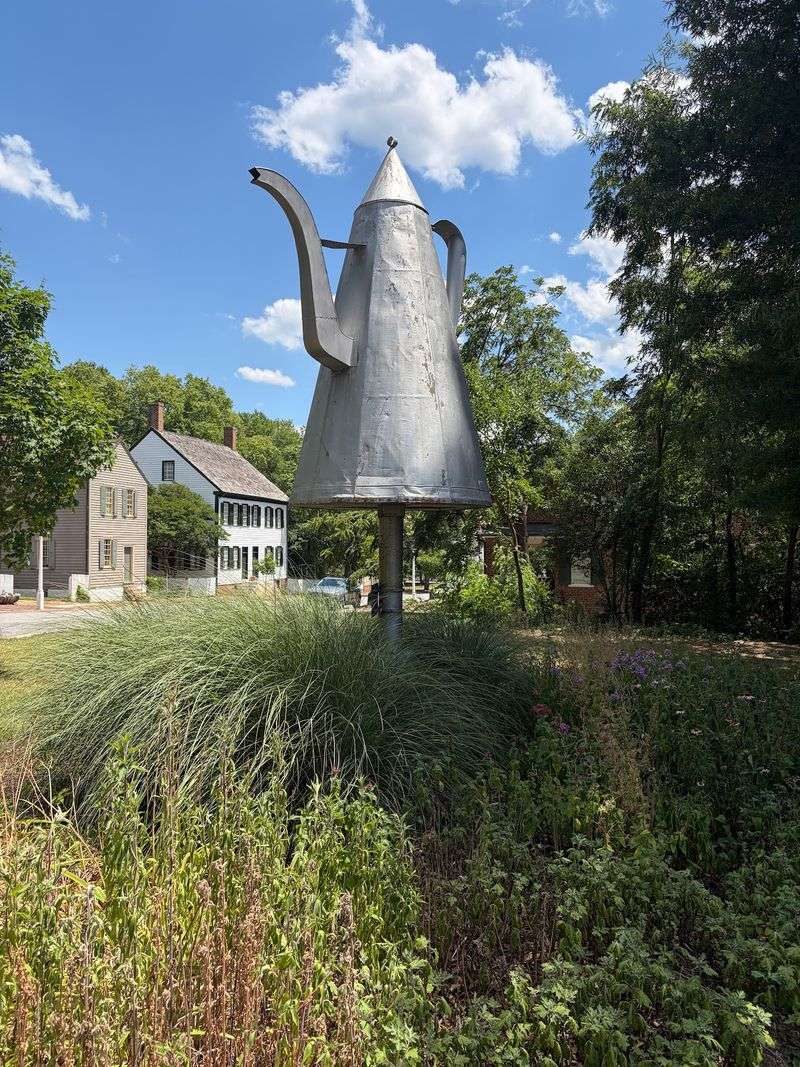 Two Tinsmith Brothers Built This Giant Coffee Pot As An Advertisement In 1858