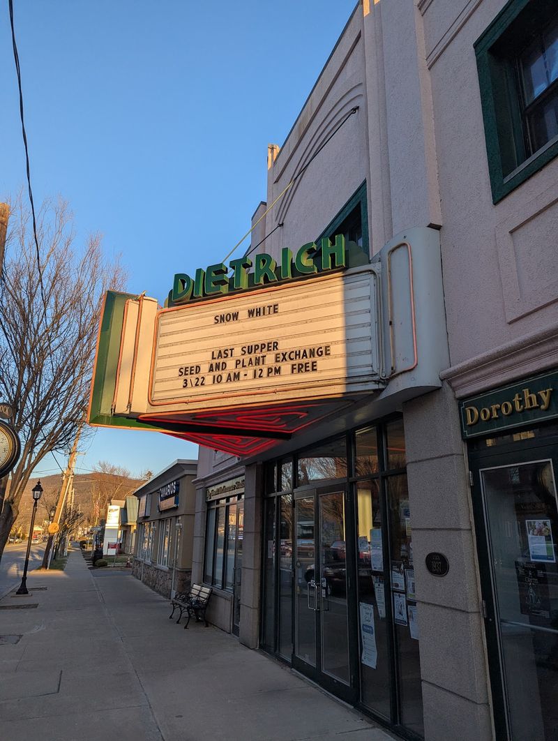 A Small-Town Cinema Holding Court On Main Street