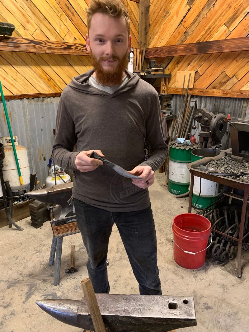 A Working Blacksmith Shop Just Outside Rathdrum