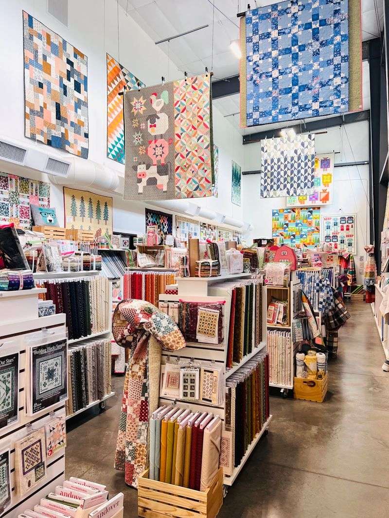 A Meridian Fabric Shop That Quilters Plan Whole Trips Around