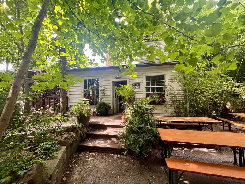 A Garden Shop With A Delicious Secret Out Back