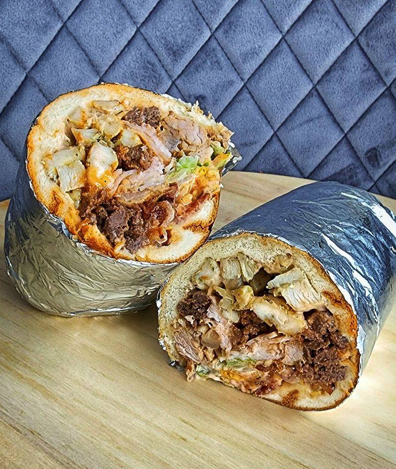 Three Meats On One Roll Is Exactly As Glorious As It Sounds