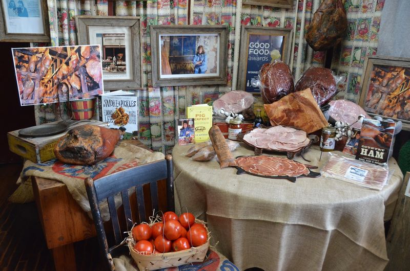 This Kentucky General Store Has Been Curing Country Ham Since 1917 And It’s Famous Around The World - Decor Hint A Spanish Museum Gave This Ham A Very Fancy Home
