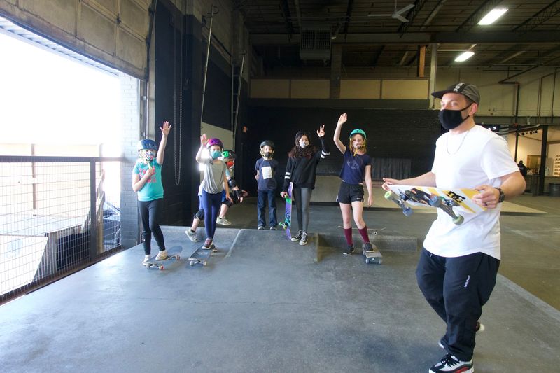 A Nonprofit Clubhouse Where Skateboards Outnumber Backpacks
